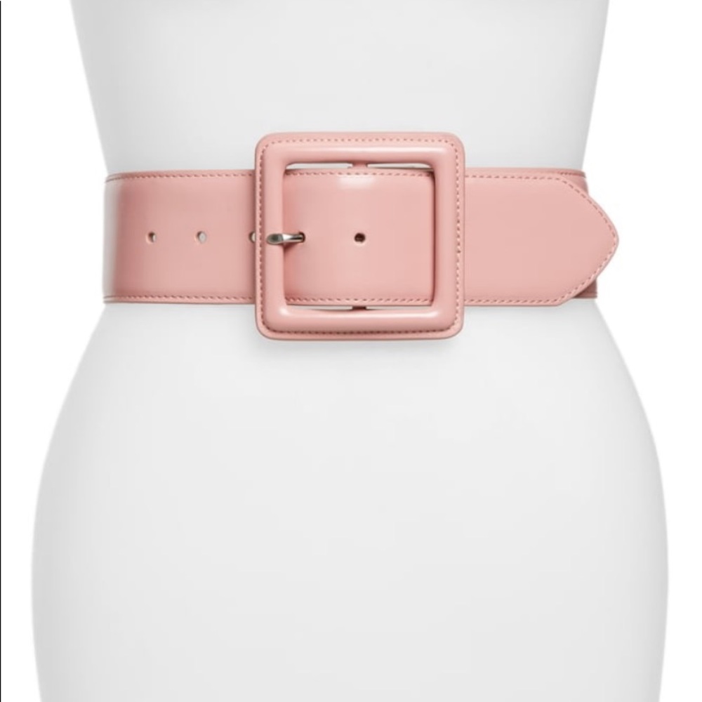 Halogen x Atlantic Pacific Pink waist belt